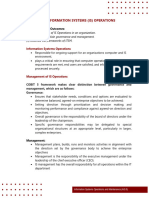 Chapter 1 - INFORMATION SYSTEMS OPERATIONS