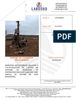 Rapport Geotechnique - Stations de Pompage