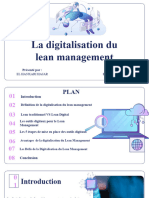 Digitalisation de Lean Management