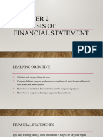 Chapter 2 - Analysis of Financial Statement