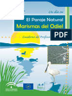 Marismas Odiel Cuaderno Profesor