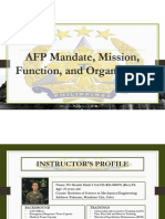 04AFP Mandate, Mission, Function and Organization