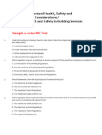 2365-601 Health and Safety Sample Questions