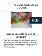 Cortes Clasicos de La Cocina