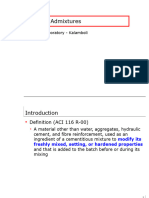 Concrete Admixtures