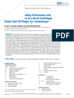 Investigation On Sealing Performance and Power Consumption of A Novel Centrifugal Pump