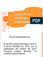 Lyotard Presentacion