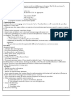 Lumbar Puncture