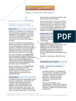 Fundamentos Gerencia de Proyectos. Project Charter