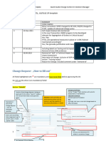 F2C Change Request Template