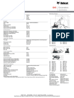 Bobcat E45 Specifications