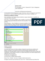 Starting PMG Module Primavera P v6