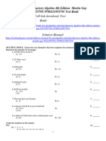 Prealgebra and Introductory Algebra 4Th Edition Martin Gay 032195579X 9780321955791 Test Bank Full Chapter PDF