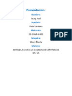 Trabajo 2 (El Diseño y La Planeación de Un Centro de Datos o Data Center)