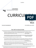 1st Grade MUSIC Curriculum