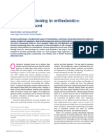 Bracket Positioning in Orthodontics - Past and Present