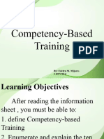 Competency Based Training