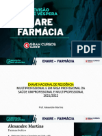 RevisÃ o de VÃ©spera ENARE - FarmÃ¡cia - Alexandre Martins