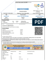 PGT Mas Express Sleeper Class (SL) : Electronic Reserva On Slip (ERS)