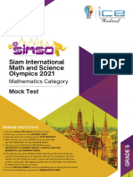 Primary 5 Math Mock Test