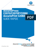 Accuriopress C2070series - Quick Guide - FR - 2 1 1