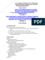 Solution Manual For Canadian Criminology Today Theories and Applications Canadian 5th Edition Schmalleger and Volk ISBN 0132935759 9780132935753