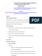 Solution Manual For Cultural Diversity in Health and Illness 9Th Edition by Spector Isbn 0134413318 9780134413310 Full Chapter PDF