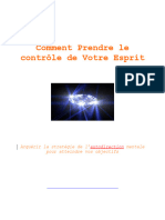 Comment Controler Votre Esprit 1