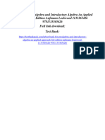 Test Bank For Prealgebra and Introductory Algebra An Applied Approach 3Rd Edition Aufmann Lockwood 1133365426 9781133365426 Full Chapter PDF