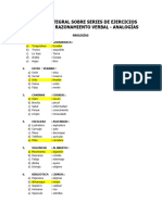 Maratón Integral Sobre Series de Ejercicios de Aptitud y Razonamiento Verbal - Analogías