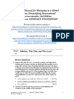 Managing in A Global Economy Demystifying International Macroeconomics 2Nd Edition Marthinsen Solutions Manual Full Chapter PDF