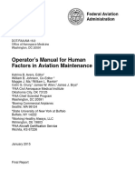 Operator's Manual For Human Factors