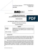 ICAO-IMO JWG-SAR-30-WP.33 - Deployment of Drift Measurement Devices (Singapore)