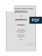 Apostila I - Estatística