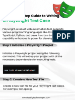 Step-By-Step Guide On Writing Playwright Test Cases