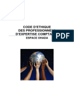 OHADA - Code de Déontologie - Espace OHADA - Final Après Atelier