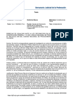 Tesis 2025579 - Derecho de Igualdad Ante La Ley - Categoría Sospechosa