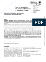 Lennon Et Al. - 2014 - Lifestyle Interventions For Secondary Disease Prev