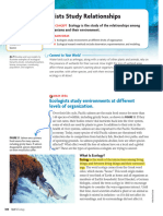13.1 Ecologists Study Relationships
