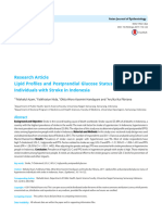 Nida - Lipid Profiles and Postprandial Glucose