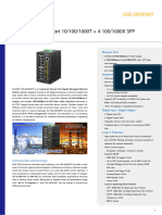 L2+ Industrial 16-Port 10/100/1000T + 4 100/1000X SFP Managed Switch