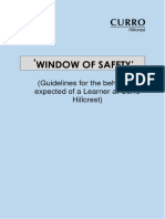 Window of Safety 2024