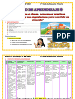 2° Grado Unidad de Aprnedizaje Marzo - 2024