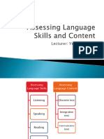 Topic6 Assessing Language Skills and Content