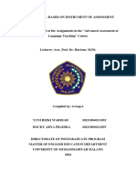 Instrument of Assesment - Group 6 (Theoretical)