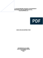 Desarrollo de Proveedores: Procesos, Oportunidades Y Mecanismos para Una Empresa Estatal. - Caso Ecopetrol S.A.