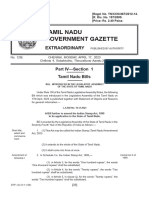 Tamil Nadu Government Gazette: Extraordinary