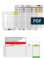 Cuadro de Progresion Personal