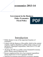 Unit 10 Macro - 11-12 - Fiscal - Policy