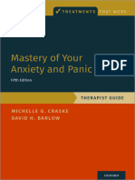 Anxiety and Panic - Therapist Guide